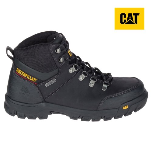 Caterpillar Framework S3 WR HRO SRA Steel Toe Miesten Turvakengät Mustat (LIYNO)